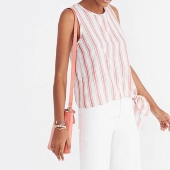 Madewell striped cotton top - Picture 1 of 7